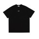 Off-White Cotton Classic Arrow Logo Printing Round Neck Short Sleeve Black