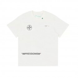 Off-White FW20 Marker Arrow Printing Normal Version White