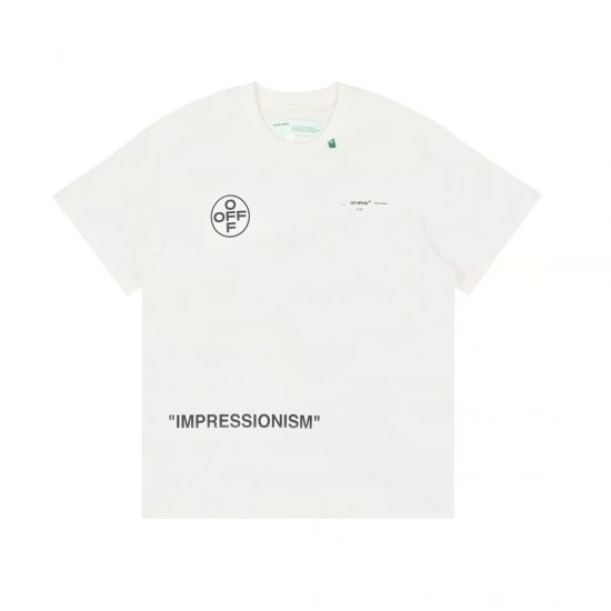 Off-White FW20 Marker Arrow Printing Normal Version White