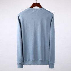 Stone Island Long Sleeve Patch T-Shirt Blue