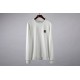 Stone Island Long Sleeve Patch T-Shirt White