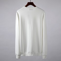 Stone Island Long Sleeve Patch T-Shirt White