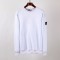 Stone Island Long Sleeve Soft Cotton Crew Neck Knit White