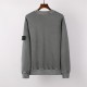 Stone Island Washed Crew Neck Sweatshirt Grey Mel