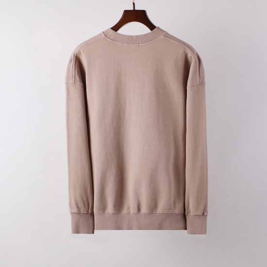 Stone Island Long Sleeve Patch T-Shirt Pink