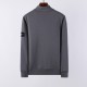 Stone Island Half Zipper Classic Hooded Grey