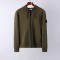 Stone Island Sleeve Zipper Classic Hooded Green