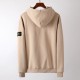 Stone Island Garment Dyed Popover Hoody Khaki