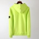 Stone Island Garment Dyed Popover Hoody Volt