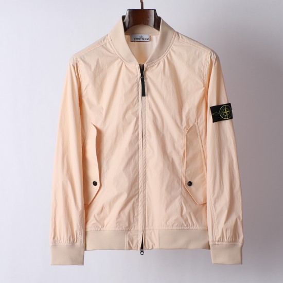 Stone Island Membrana 3L TC Bomber Jacket Rosa