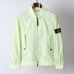 Stone Island Membrana 3L TC Bomber Jacket Pistachio