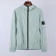 Stone Island Crinkle Reps Hooded Jacket Mint