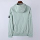 Stone Island Crinkle Reps Hooded Jacket Mint