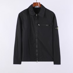 Stone Island Nylon Metal Shirt Jacket Black