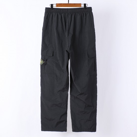 Stone Island Nylon Metal in Econyl Pants Black