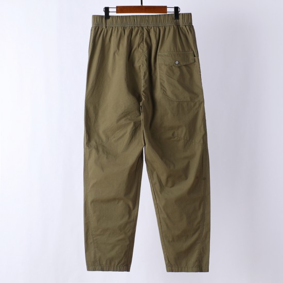 Stone Island Parachute Cotton Cargo Pants Green