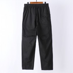 Stone Island Parachute Cotton Cargo Pants Black