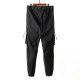 Stone Island Brushed Cotton Canvas Cargo Pants Black