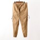 Stone Island Brushed Cotton Canvas Cargo Pants Khaki