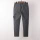 Stone Island Men's Tapered Badge Cargo Pants Grey