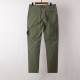 Stone Island Men's Tapered Badge Cargo Pants Army Green