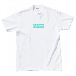 Supreme Tiffany & Co. Box Logo Tee White