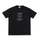 Vetements Black Kissing Bunnies Printed Cotton-jersey T-shirt