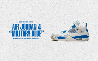 Everything You Need To Know About The Air Jordan 4 “Military Blue”