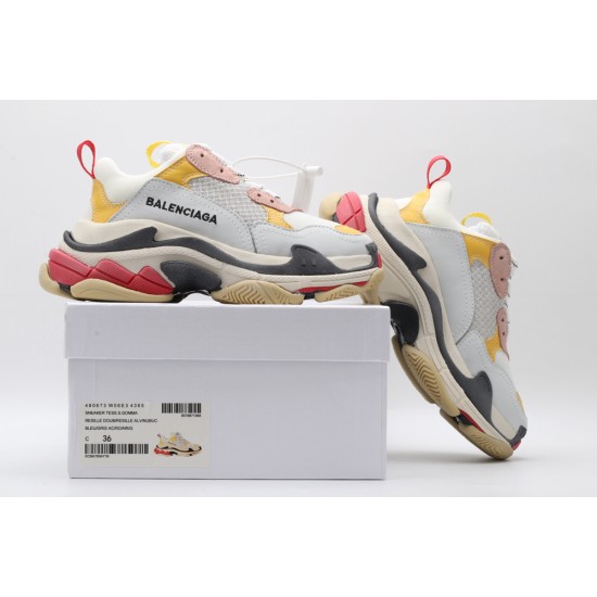 Balenciaga Triple S Trainer 'Pink Black' 524038W09O59035