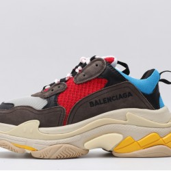 Balenciaga Triple S Sneaker 'Blue Red' 554105W09O24365