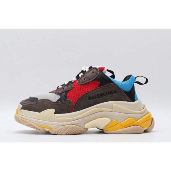 Balenciaga Triple S Sneaker 'Blue Red' 554105W09O24365