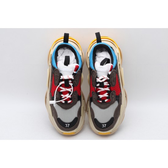 Balenciaga Triple S Sneaker 'Blue Red' 554105W09O24365