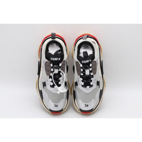 Balenciaga Triple S Sneaker 'Red Silver White' 2019 524039W09O31081