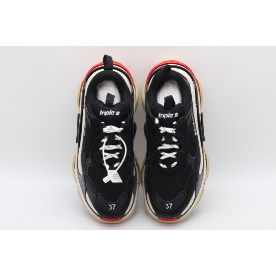 Balenciaga Triple S Sneaker 'Black Red' 2018 533882W09O11000