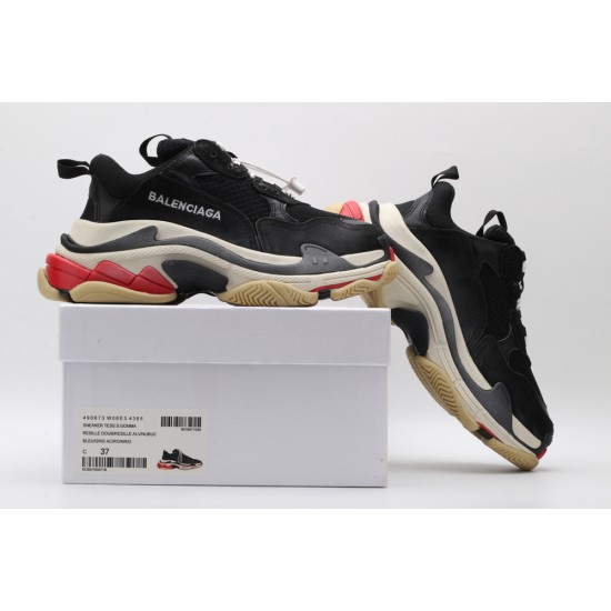 Balenciaga Triple S Sneaker 'Black Red' 2018 533882W09O11000