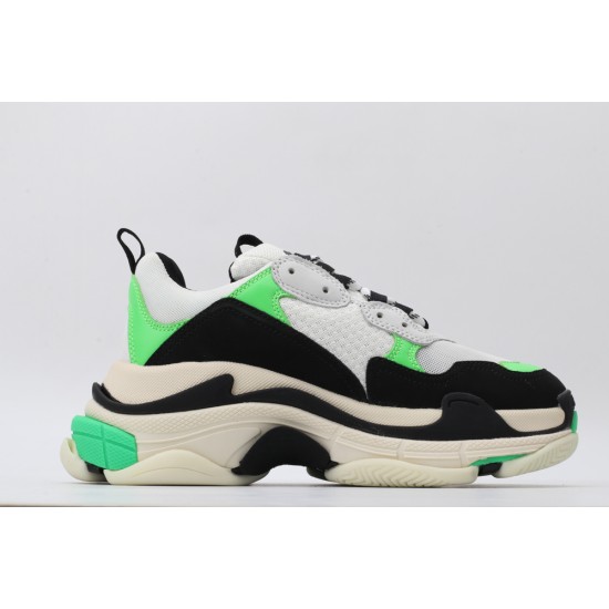 Balenciaga Triple S Sneaker 'White Green Fluo' 536737W09O69063