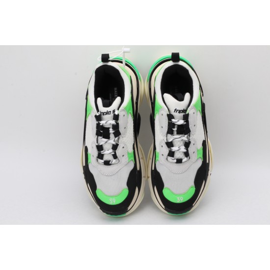 Balenciaga Triple S Sneaker 'White Green Fluo' 536737W09O69063