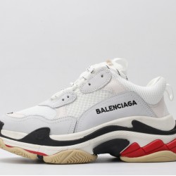 Balenciaga Triple S Sneaker 'White Red' 533882W09OM9000