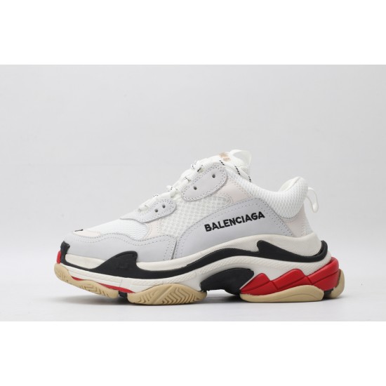 Balenciaga Triple S Sneaker 'White Red' 533882W09OM9000