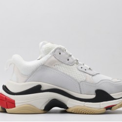 Balenciaga Triple S Sneaker 'White Red' 533882W09OM9000