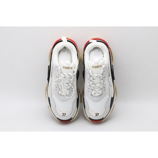 Balenciaga Triple S Sneaker 'White Red' 533882W09OM9000