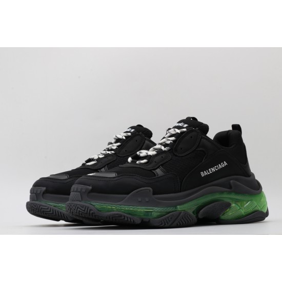 Balenciaga Triple S 'Black Yellow Fluo' 544351W09ON1047