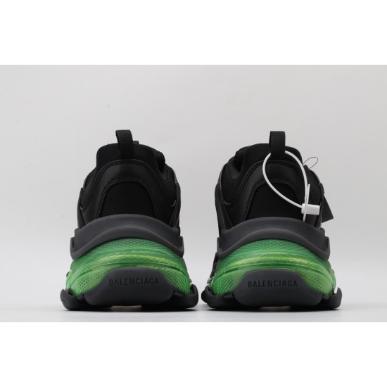 Balenciaga Triple S 'Black Yellow Fluo' 544351W09ON1047