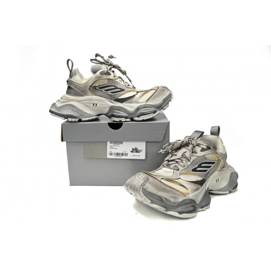 Balenciaga Cargo Sneaker Grey Yellow