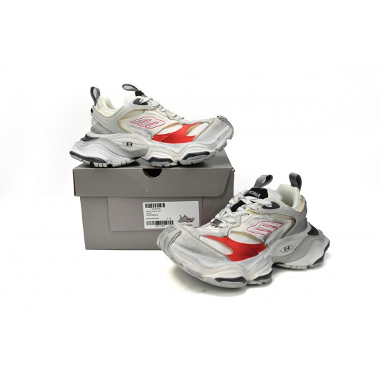 Balenciaga Cargo Sneaker Grey Red White