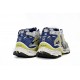 Balenciaga Runner Sneaker Metallic Silver Royal Blue Lime Green