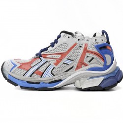 Balenciaga Runner Sneaker Grey Orange Blue