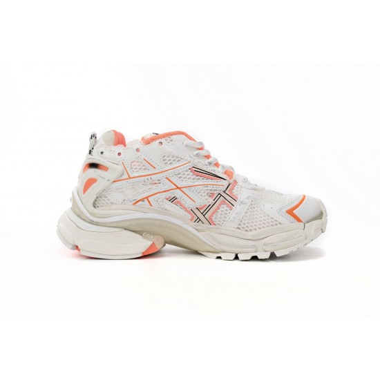 Balenciaga Runner Sneaker White Orange