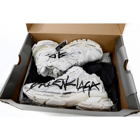 Balenciaga Runner Sneaker Graffiti White