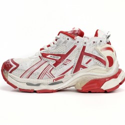 Balenciaga Runner Sneaker White Red